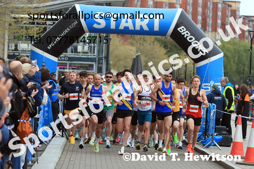 Quayside 5k, 2026 Quayside 5k and Junior 3k, Newcastle/Gateshead. Photo: David T. Hewitson/Sports for All Pics